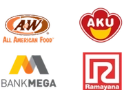 Logo berbagai klien terpercaya Filter Air Master di sektor rumah tangga, industri, dan komersial