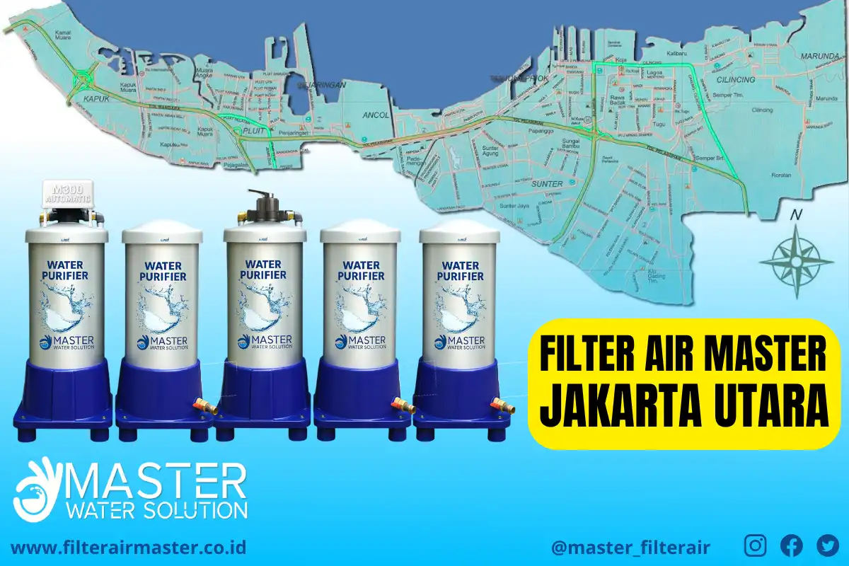 Instalasi filter air sumur dan PDAM untuk rumah dan usaha di Jakarta Utara