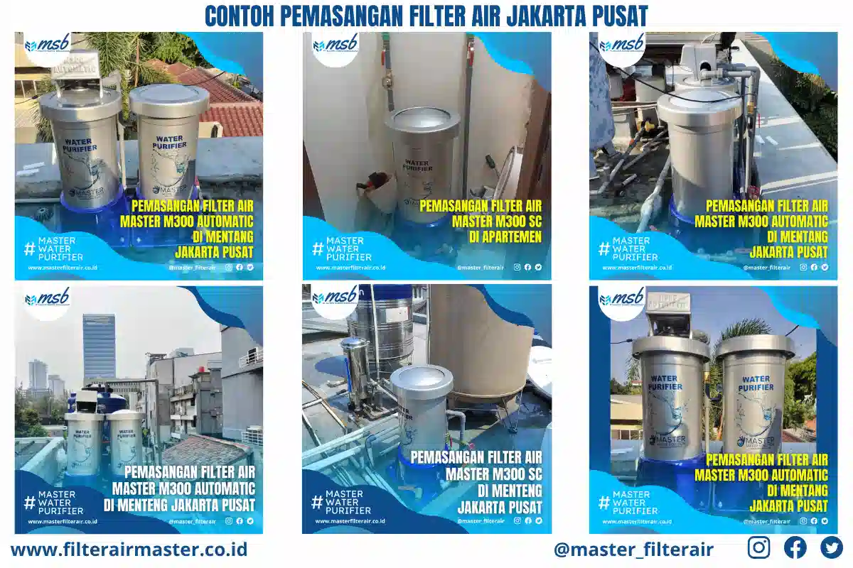 Filter air rumah Jakarta Pusat mengatasi air kuning dan bau besi