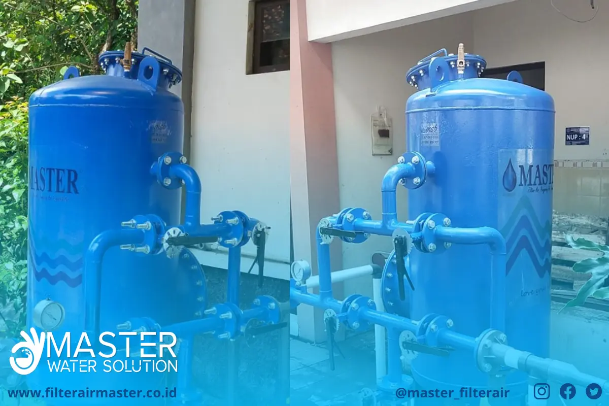 Pemasangan Filter Air Industri 4M³ di Universitas Negeri Surakarta (UNS) oleh Master Filter Air